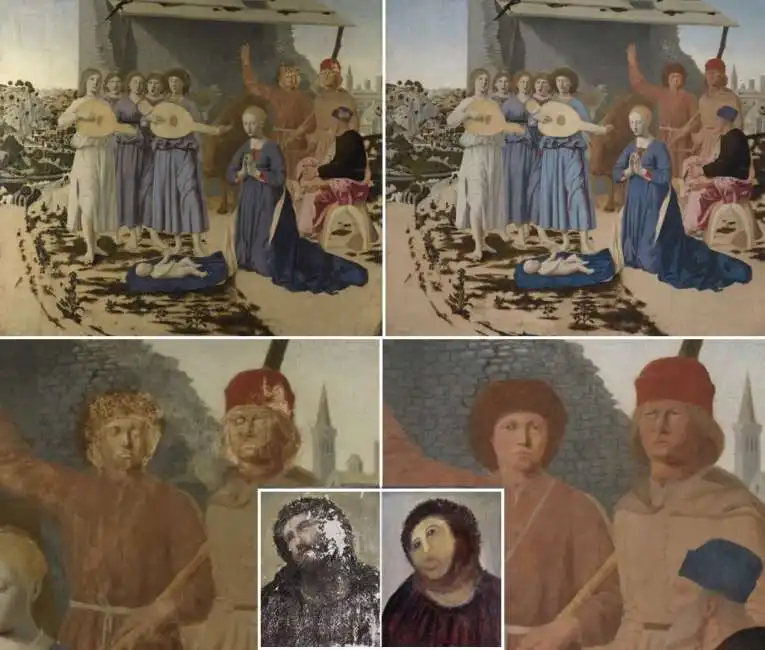 restauro nativita piero della francesca 