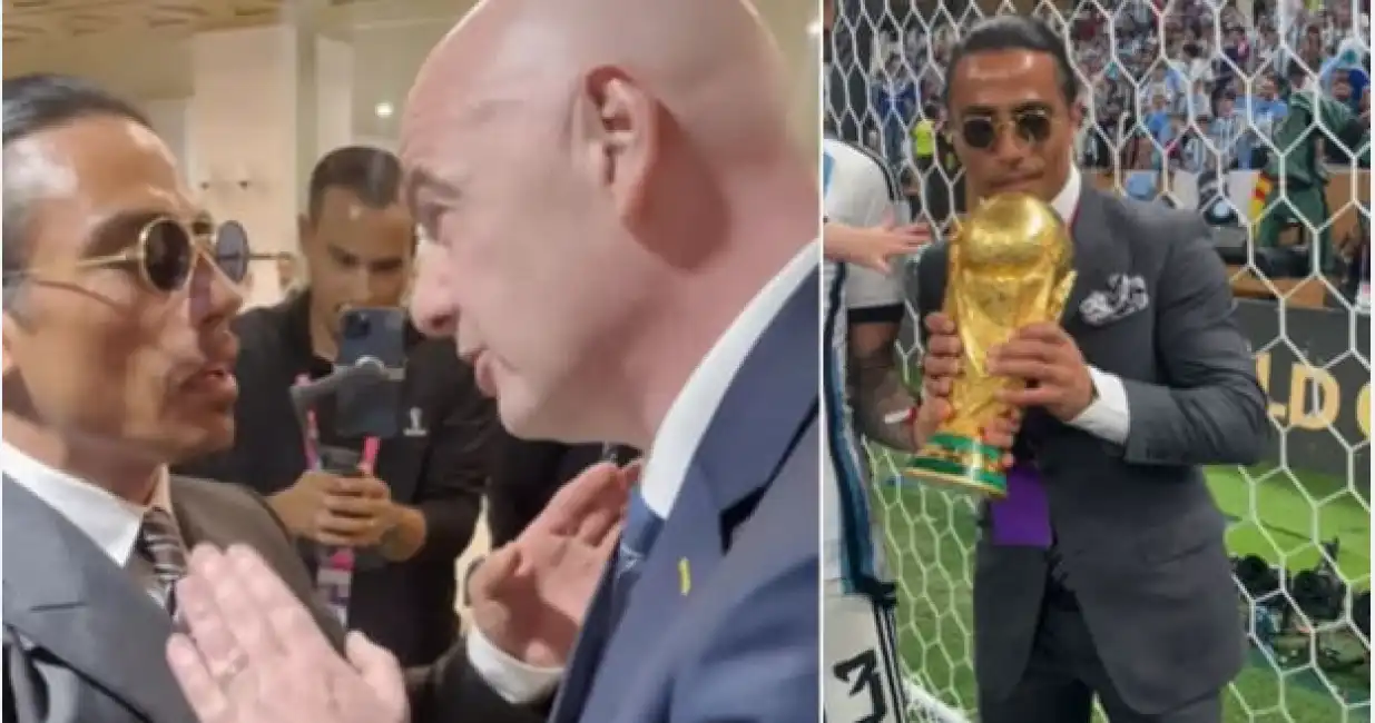 salt bae infantino