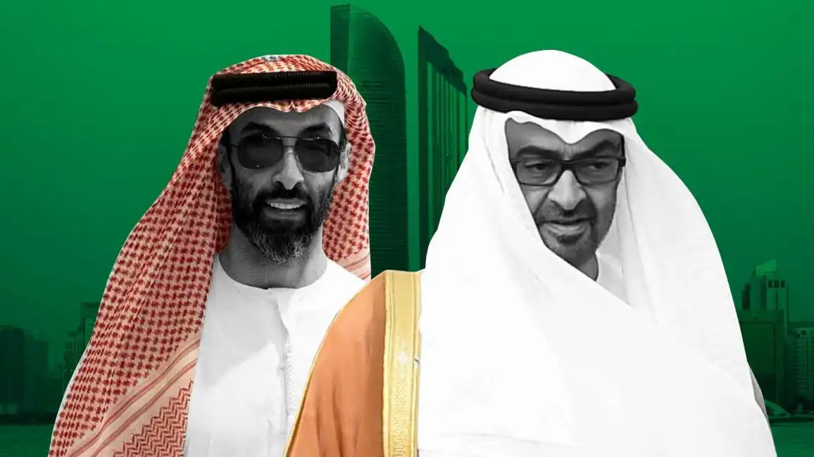 tahnoun bin zayed al nahyan - mohamed bin zayed al nahyan