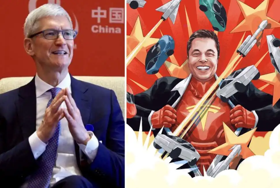 tim cook elon musk cina 