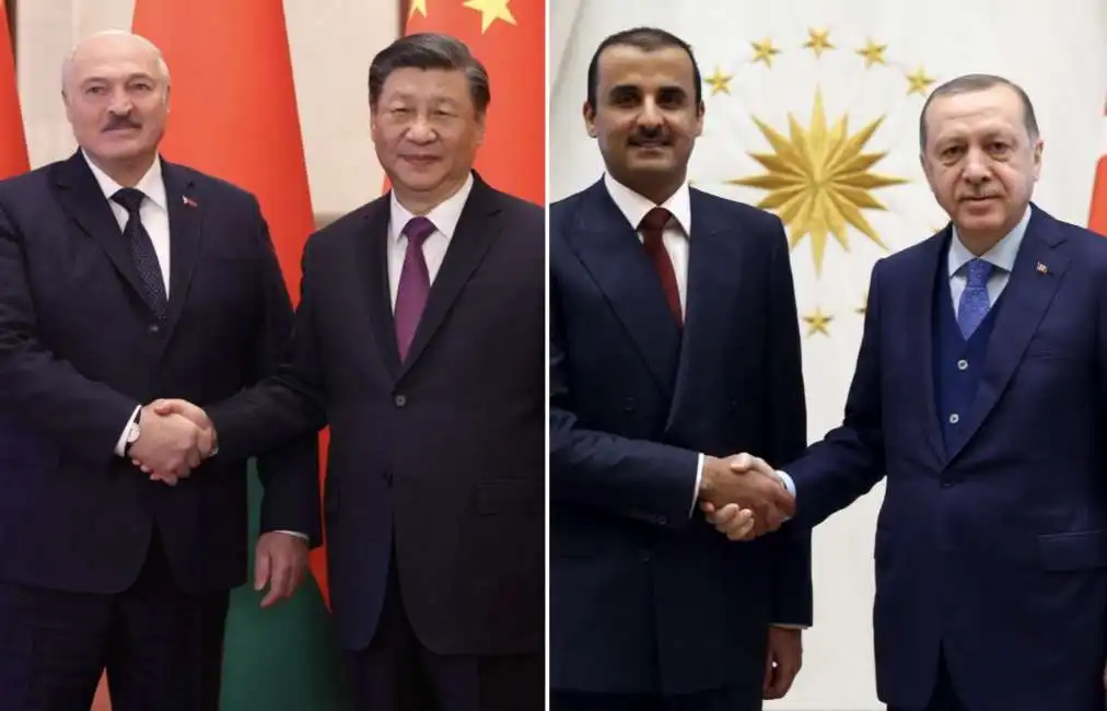 alexander lukashenko xi jinping al thani recep tayyip erdogan 