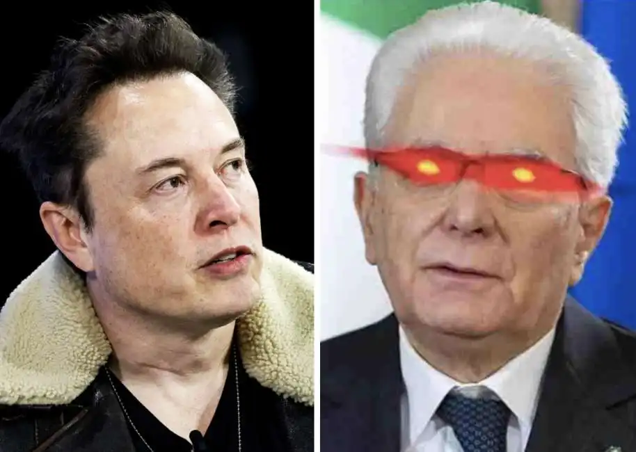 elon musk sergio mattarella