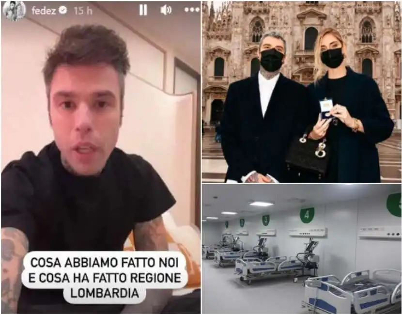 fedez attacca regione lombardia per i posti letti in terapia intensiva in pandemia