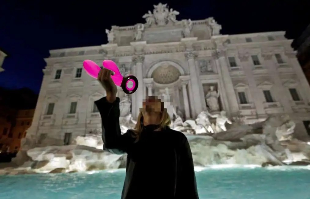 fontana di trevi vibratore 