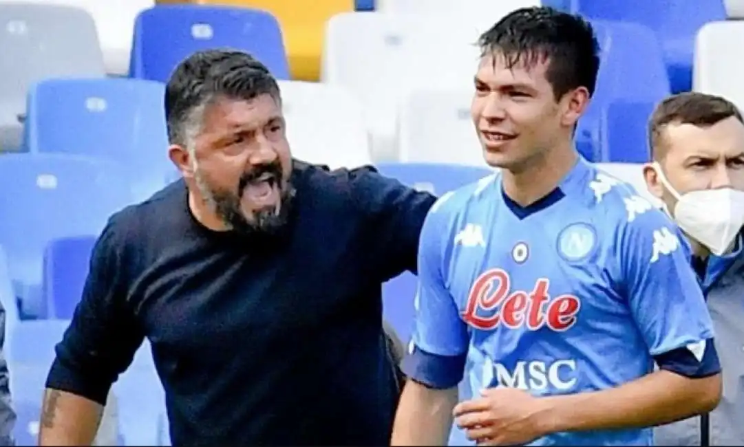 gennaro gattuso hirving lozano 