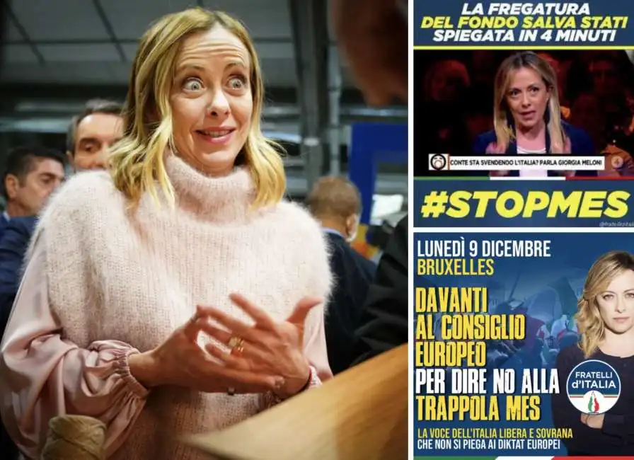 giorgia meloni mes meccanismo europeo di stabilita 