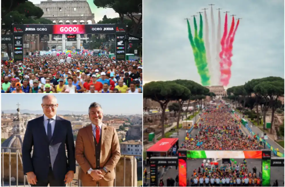 gualtieri maratona di roma