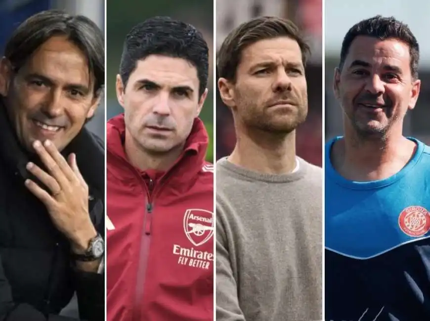 inzaghi arteta michel xabi alonso