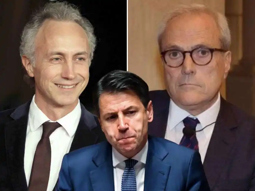 marco travaglio giuseppe conte francesco merlo 