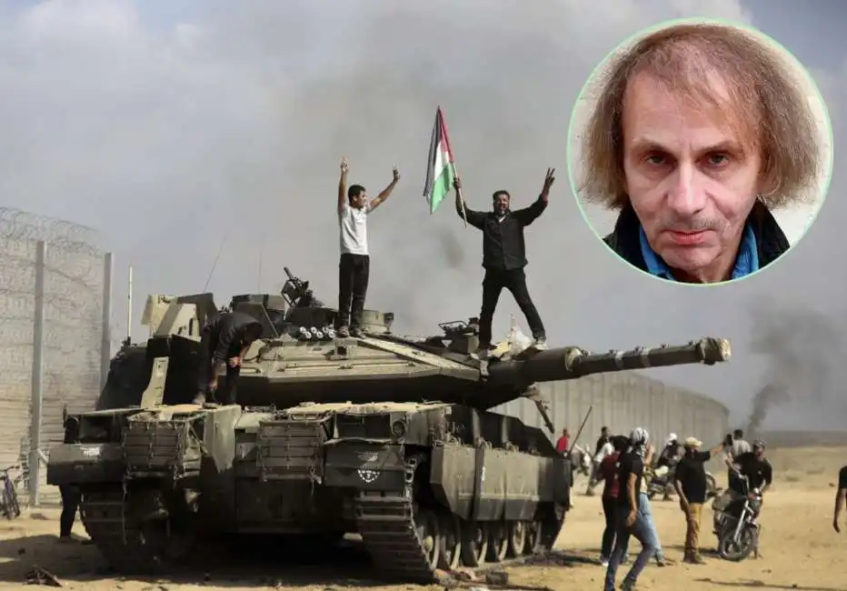 michel houellebecq hamas palestina israele 