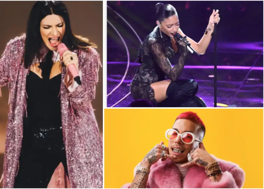 pausini elodie sfera ebbasta