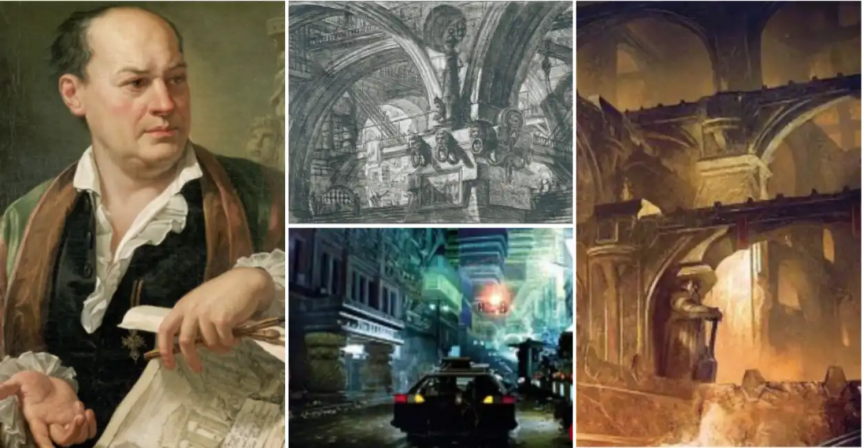 piranesi il signore degli anelli blade runner