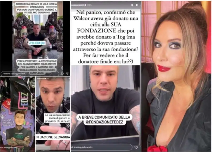 selvaggia lucarelli uova pasqua fedez