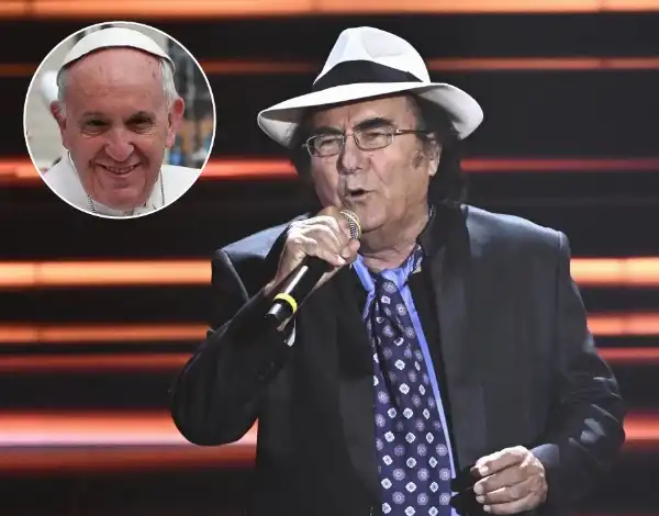 al bano papa francesco 