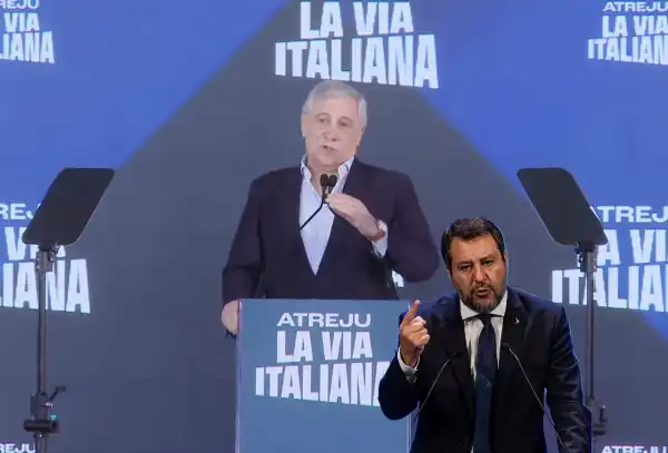 antonio tajani - matteo salvini