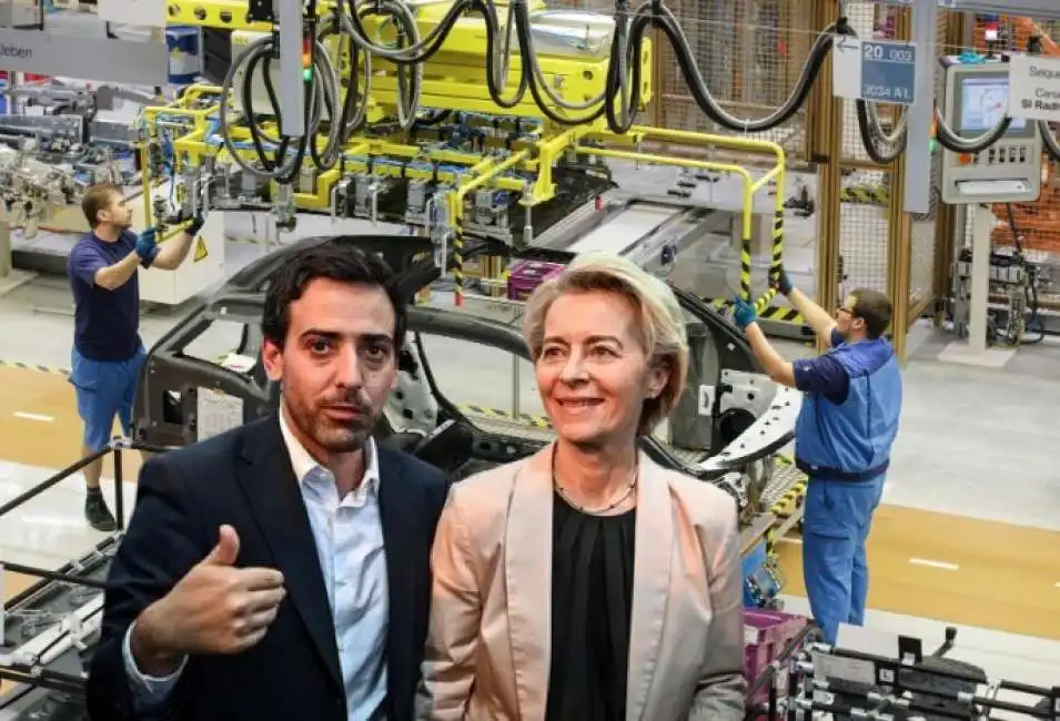 auto elettriche transizione ecologica green commissione unione europea ue ursula von der leyen stephane sejourne