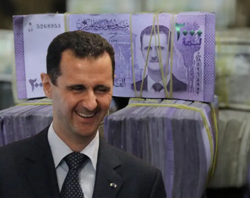 bashar al assad soldi 