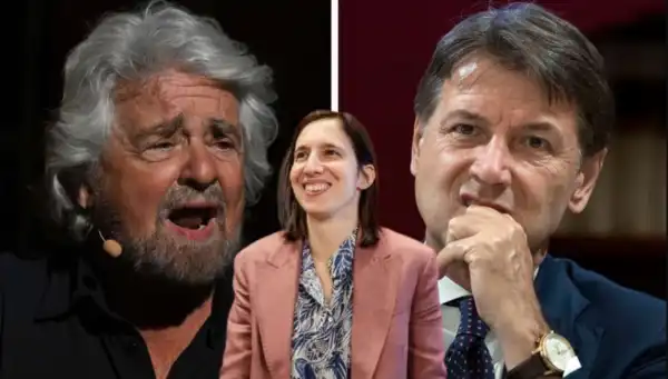 beppe grillo giuseppe conte elly schlein