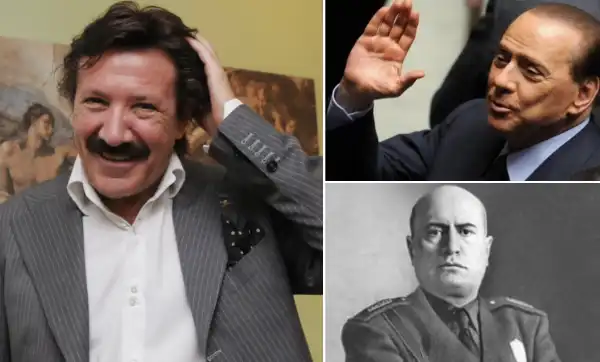 calvizie calvi capelli cesare ragazzi mussolini silvio berlusconi