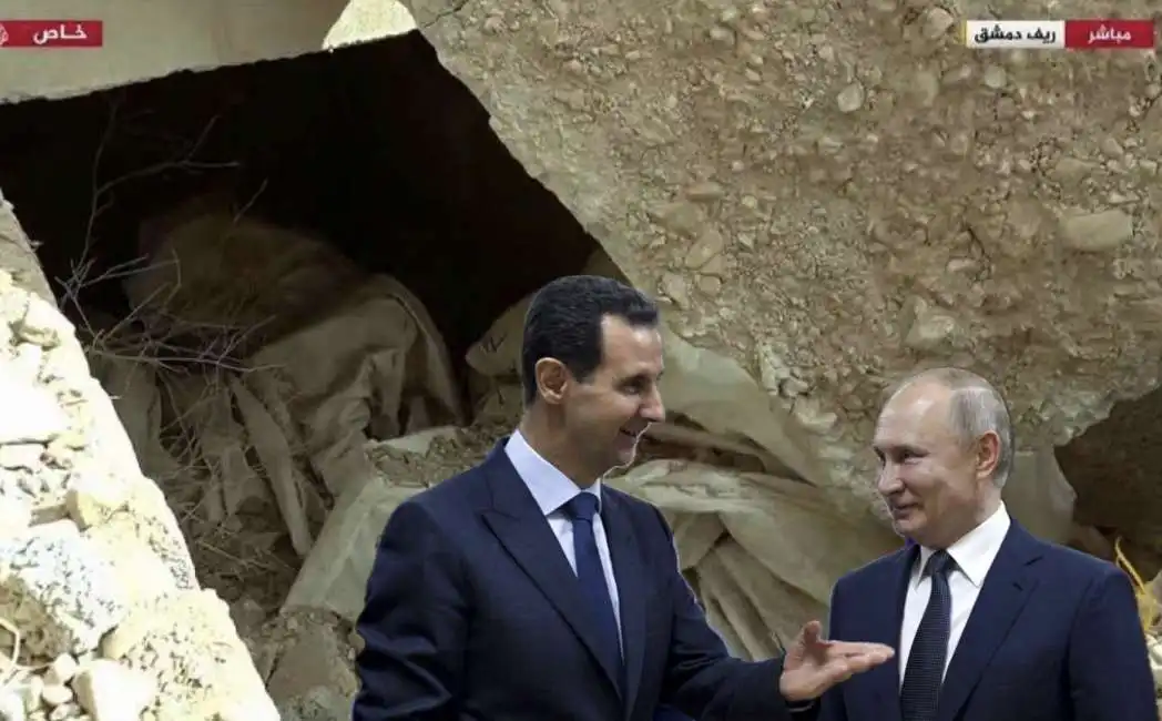 damasco fosse comuni assad putin