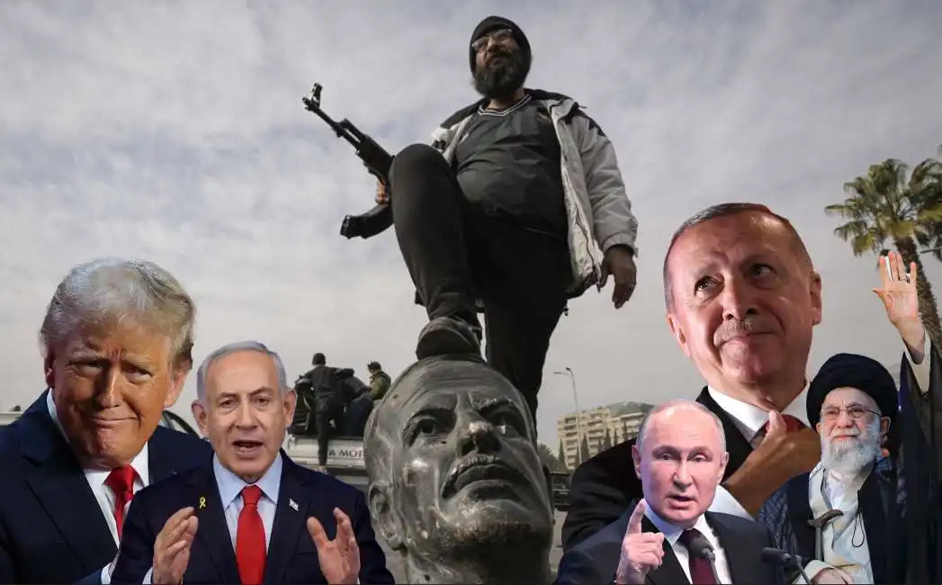 donald trump benjamin netanyahu putin erdogan khamenei siria ribelli 