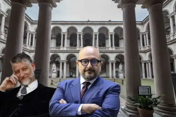 grande brera alessandro giuli gennaro sangiuliano 