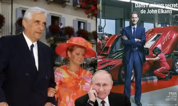 john elkann margherita agnelli vladimir putin le point serge de pahlen