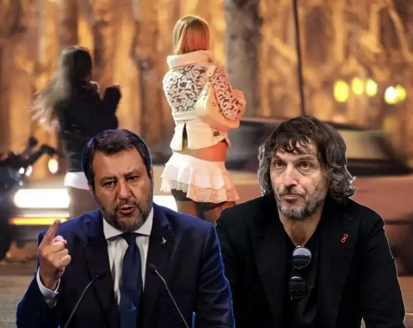 matteo salvini - giuseppe cruciani - prostituzione