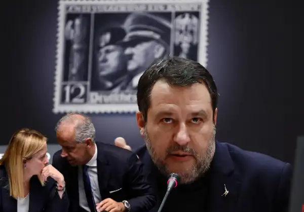 matteo salvini piantedosi giorgia meloni