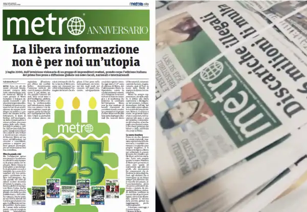 metro free press giornale quotidiano