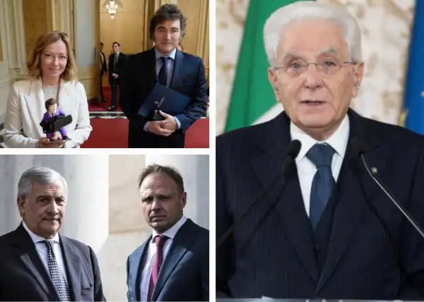 milei meloni mattarella