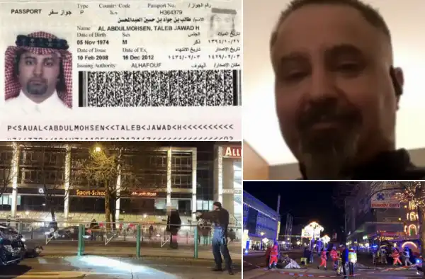 taleb al abdulmohsen - attentatore al mercatino di natale di magdeburgo