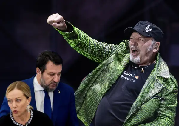 vasco rossi matteo salvini giorgia meloni