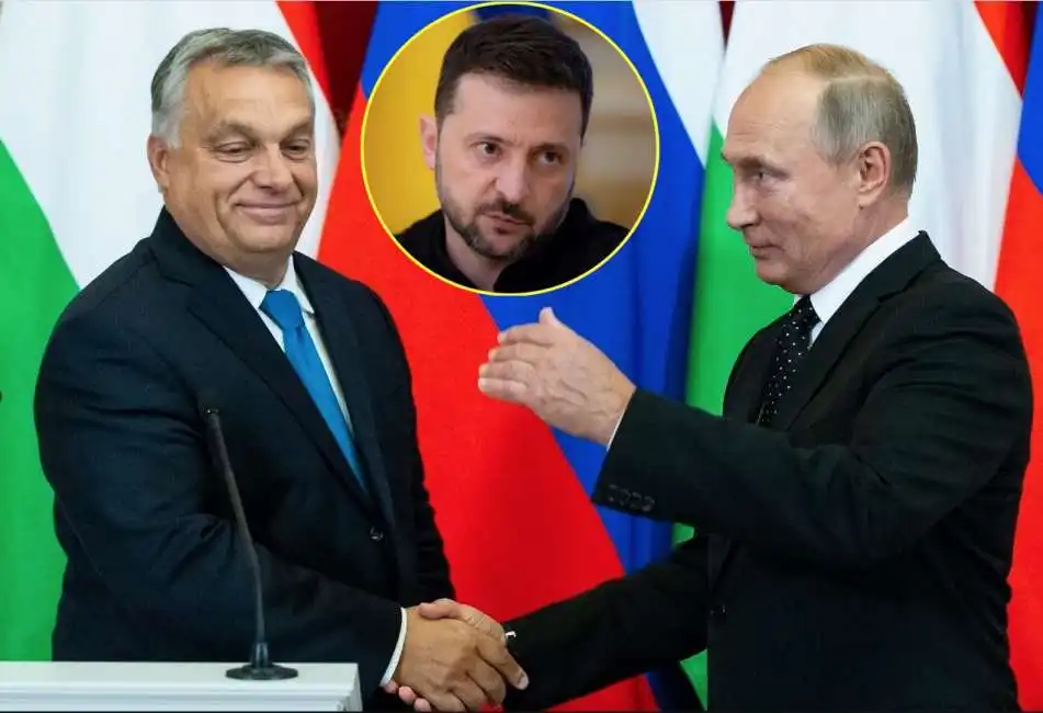 viktor orban vladimir putin volodymyr zelensky