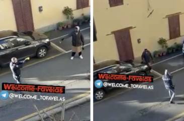 uomo di origini nigeriane rompe bottiglie sulle macchine a pistoia