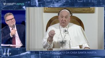 papa francesco a che tempo che fa parla delle possibili dimissioni