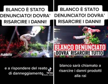 blanco denunciato per danneggiamento