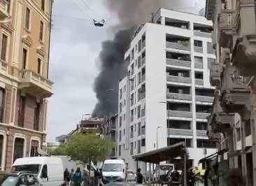 esplosione in centro a milano