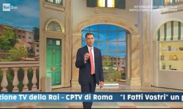 tiberio timperi ricorda luciano di bacco su rai 2