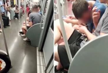 droga pippata in metro a milano