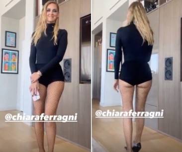 chiara ferragni fedez prima della milano fashion week 