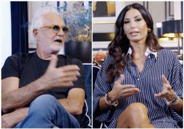 flavio briatore punzecchia elisabetta gregoraci 