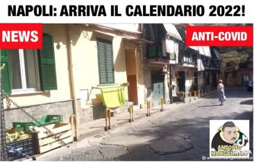 napoli, il calendario 2022 (anti-covid)